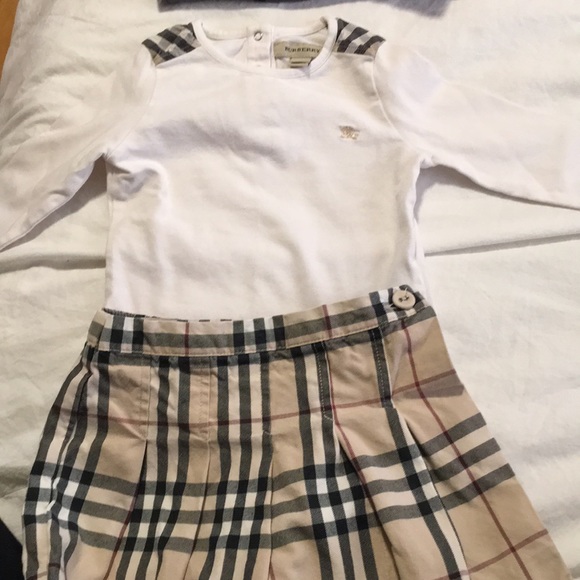Burberry Other - Burberry kids too and skirt/short